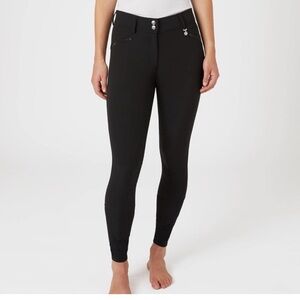 Horze Dina Crystal Detailed Silicone Full-Seat Breech